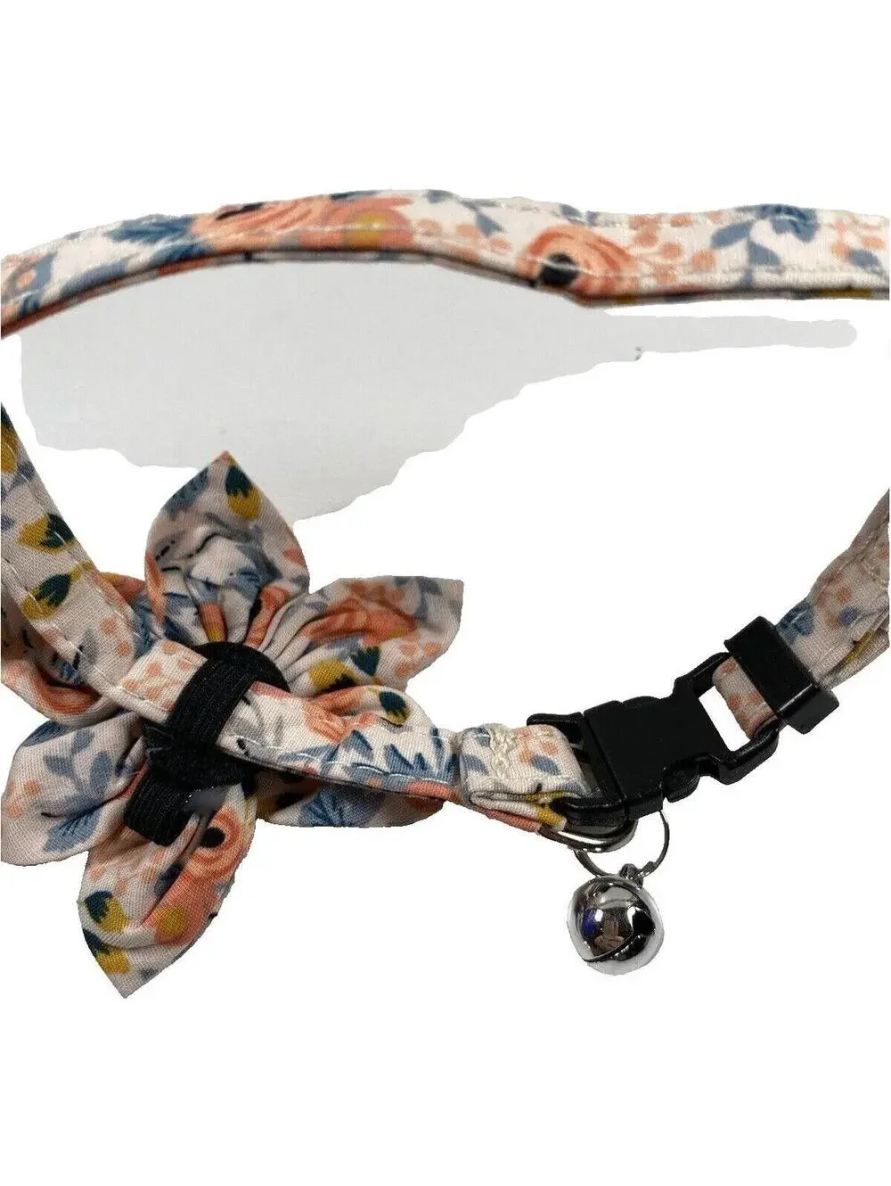 Dog Collar Adjustable Floral Design New Durable Comfortable